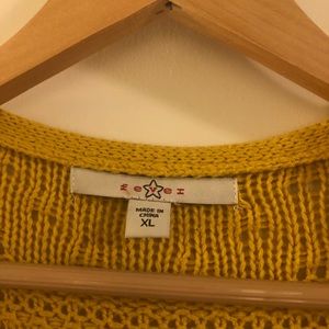 Mustard Yellow Sweater